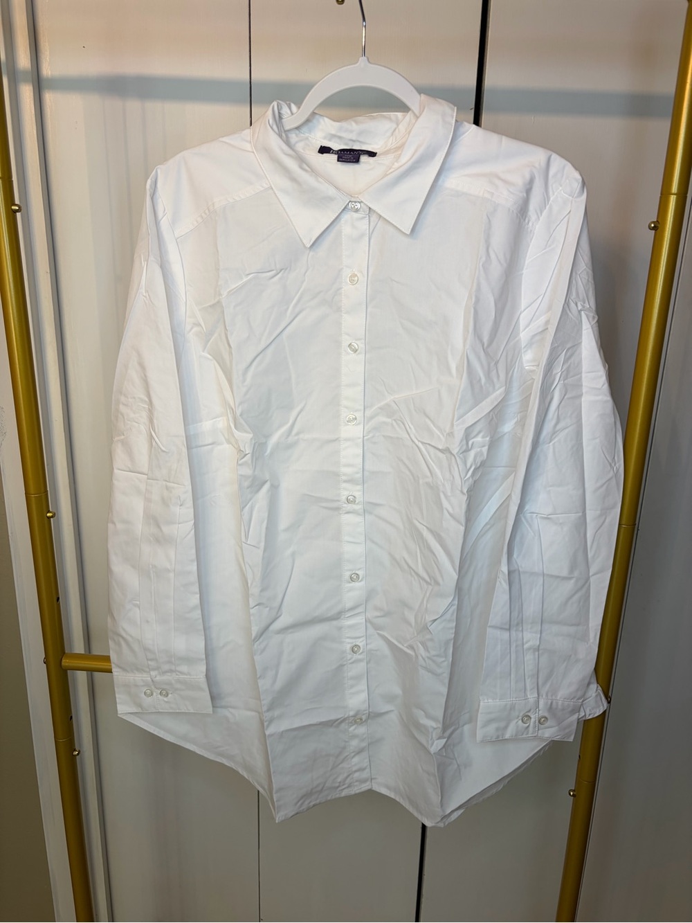 Classic White Women’s Dress Shirt NWT
